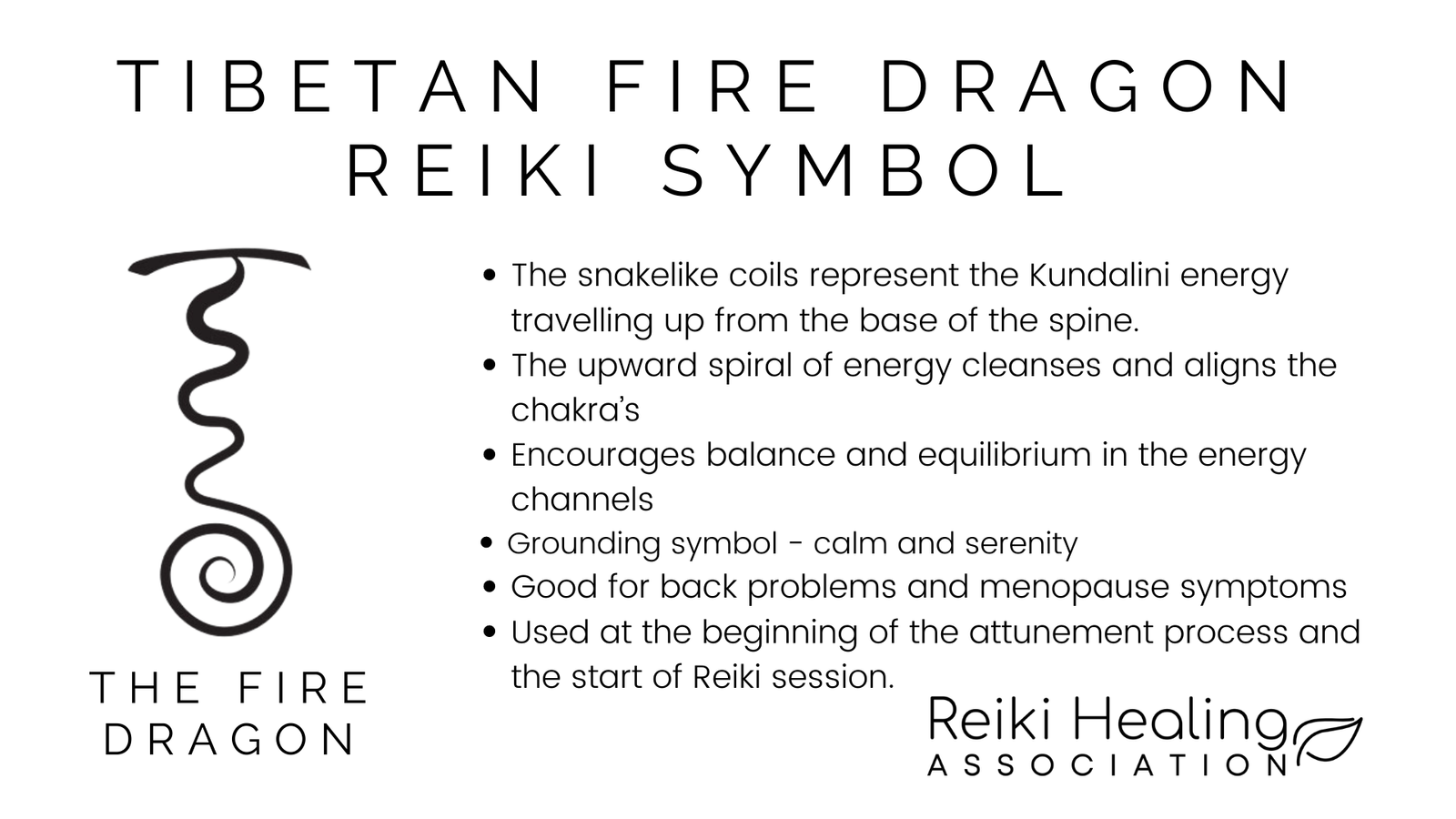 Tibetan Fire Dragon Reiki Symbol