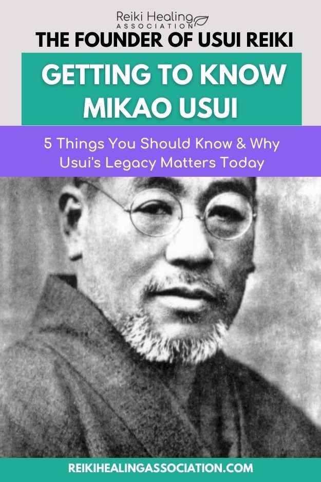 The Founder Of Usui Reiki Getting To Know Mikao Usui