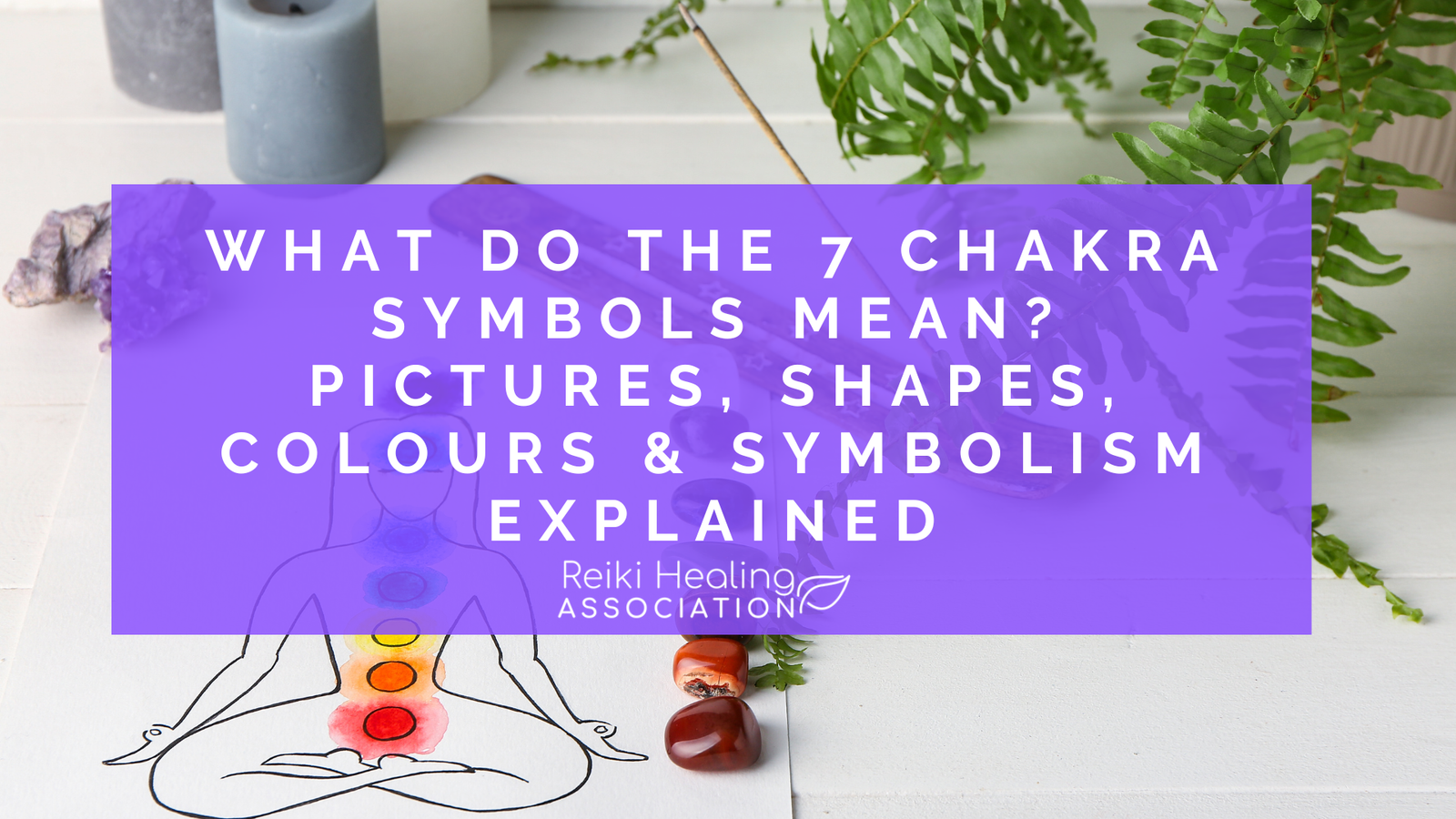 What do the 7 Chakra Symbols Mean? Pictures, Shapes, Colours & Symbolism Explained